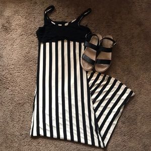 Striped Maxi Dress